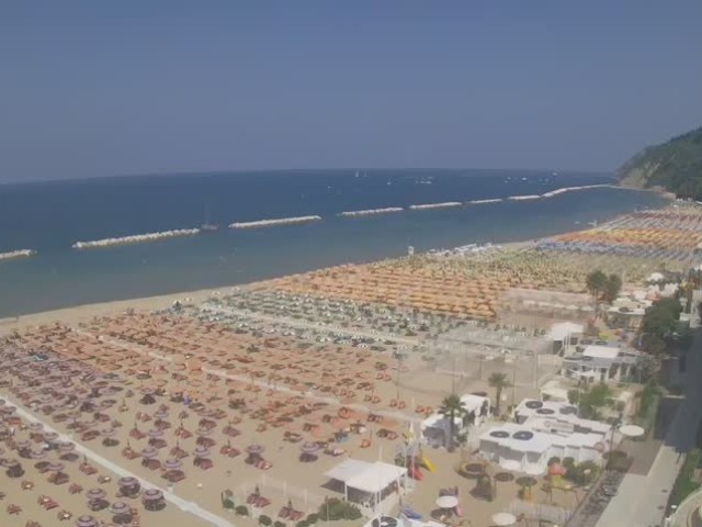 Plage Sud Gabicce Mare